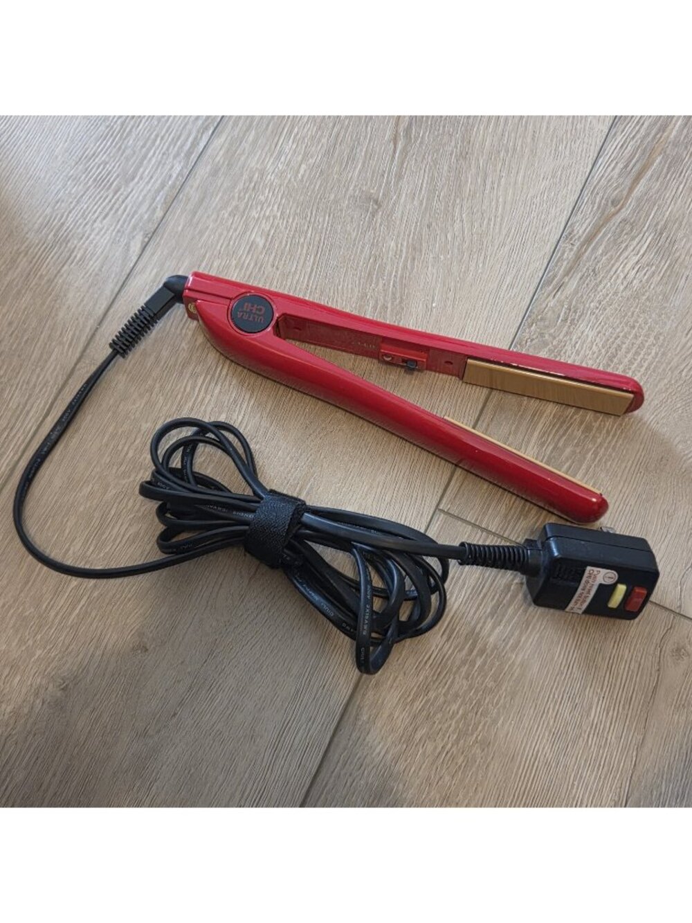 CHI Ultra Red 11" Ceramic Hair Styling Ceramic Tourmaline Flat Iron 1333